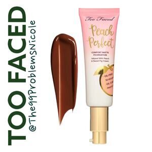 Too Faced Peach Perfect Foundation Sable